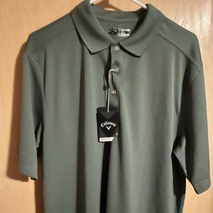Callaway Men's Comfort Performance Golf Shirt NWT  Size L